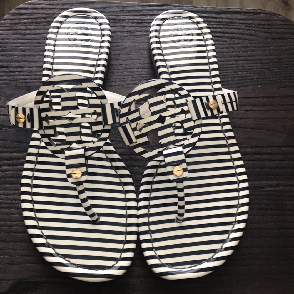 Authentic Tory Burch Miller Sandals GUC